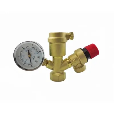 ¿Cuál es la función del vástago en la válvula de seguridad de una caldera?