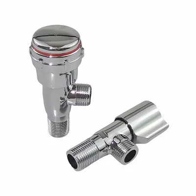 ¿Cuál es la diferencia entre una válvula de ángulo de latón manual y una automática?